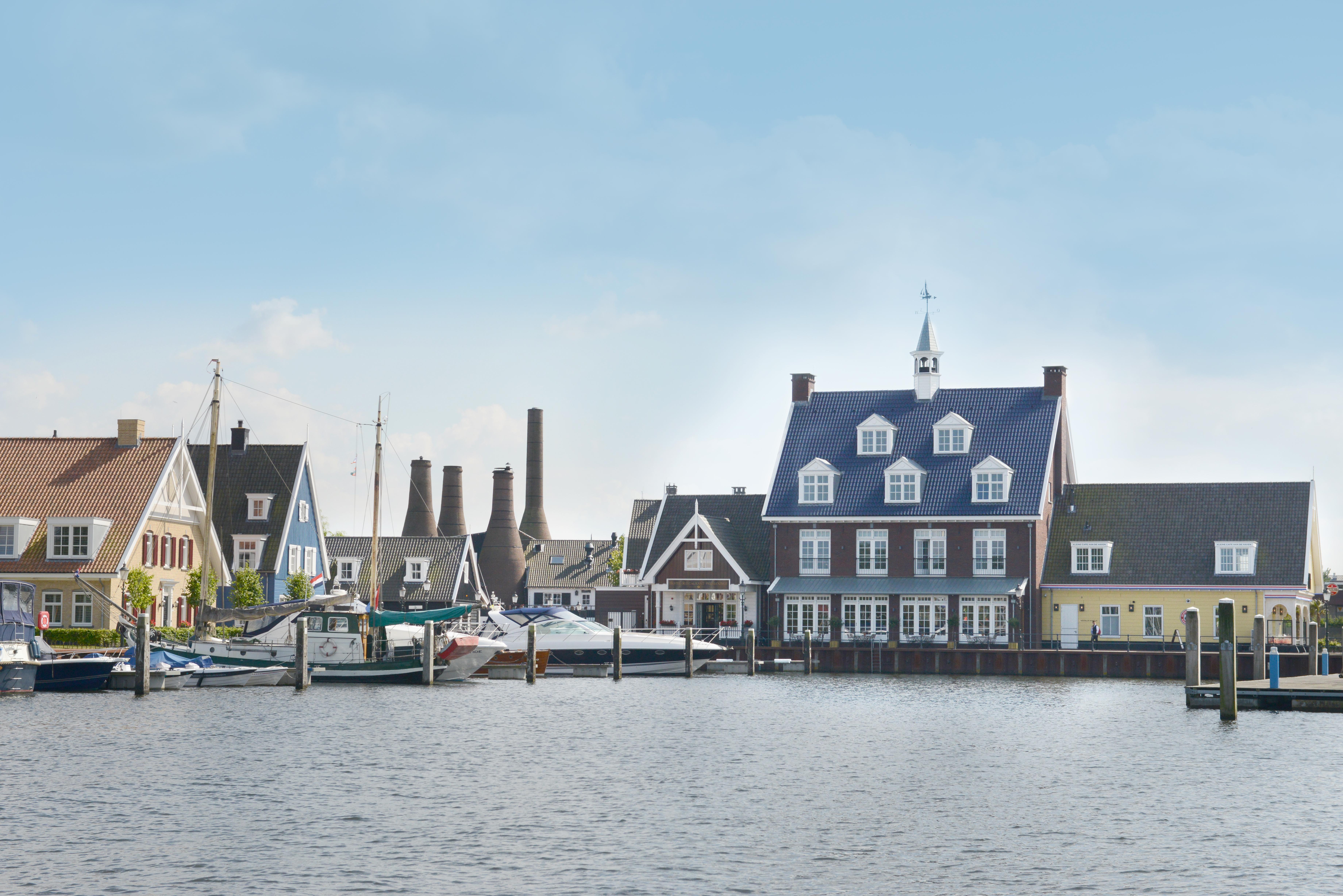 Fletcher Hotel - Restaurant Nautisch Kwartier Huizen Exterior foto